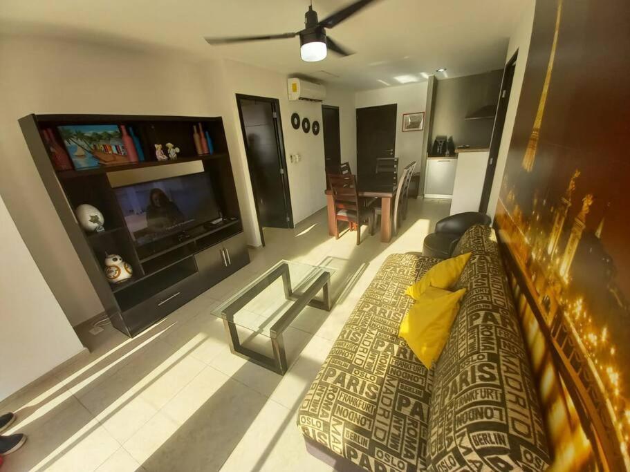 Hermoso Condo De 2 Habitaciones Frente Al Caribe Cancún Kültér fotó